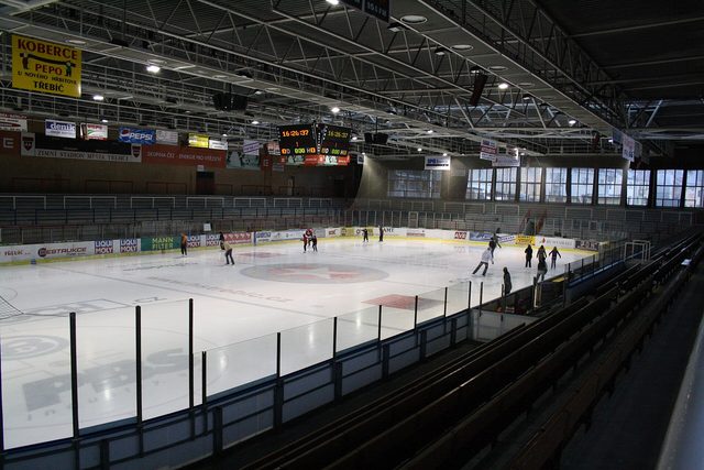 ice hockey rink arena