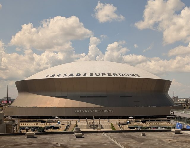 New Orleans Saints game day at Caesars Superdome
