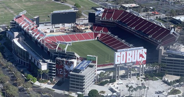 Tampa Bay Buccaneers game day at Raymond James Stadium