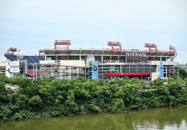 Tennessee Titans game day at Nissan Stadium
